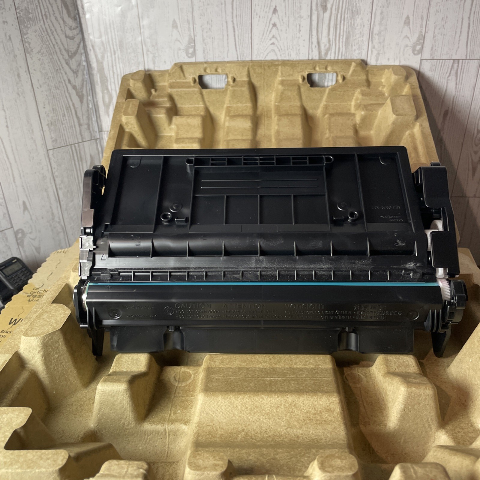 HP W9004MC Black Toner Cartridge USED for parts only. Original Box