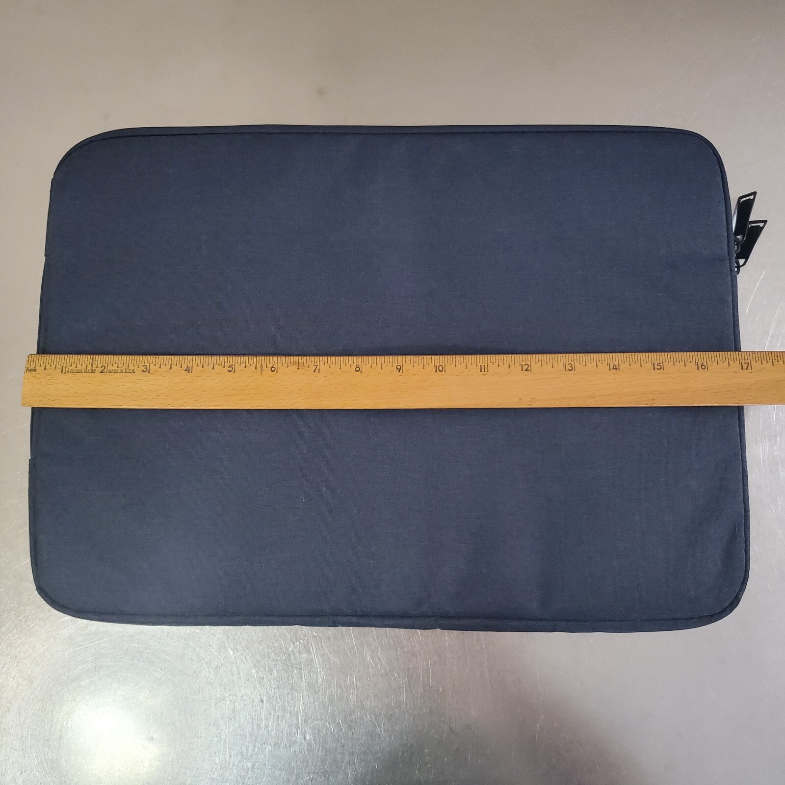 Laptop Case – Gray Protective Notebook Cover Zipper Compartment 17in x 12in