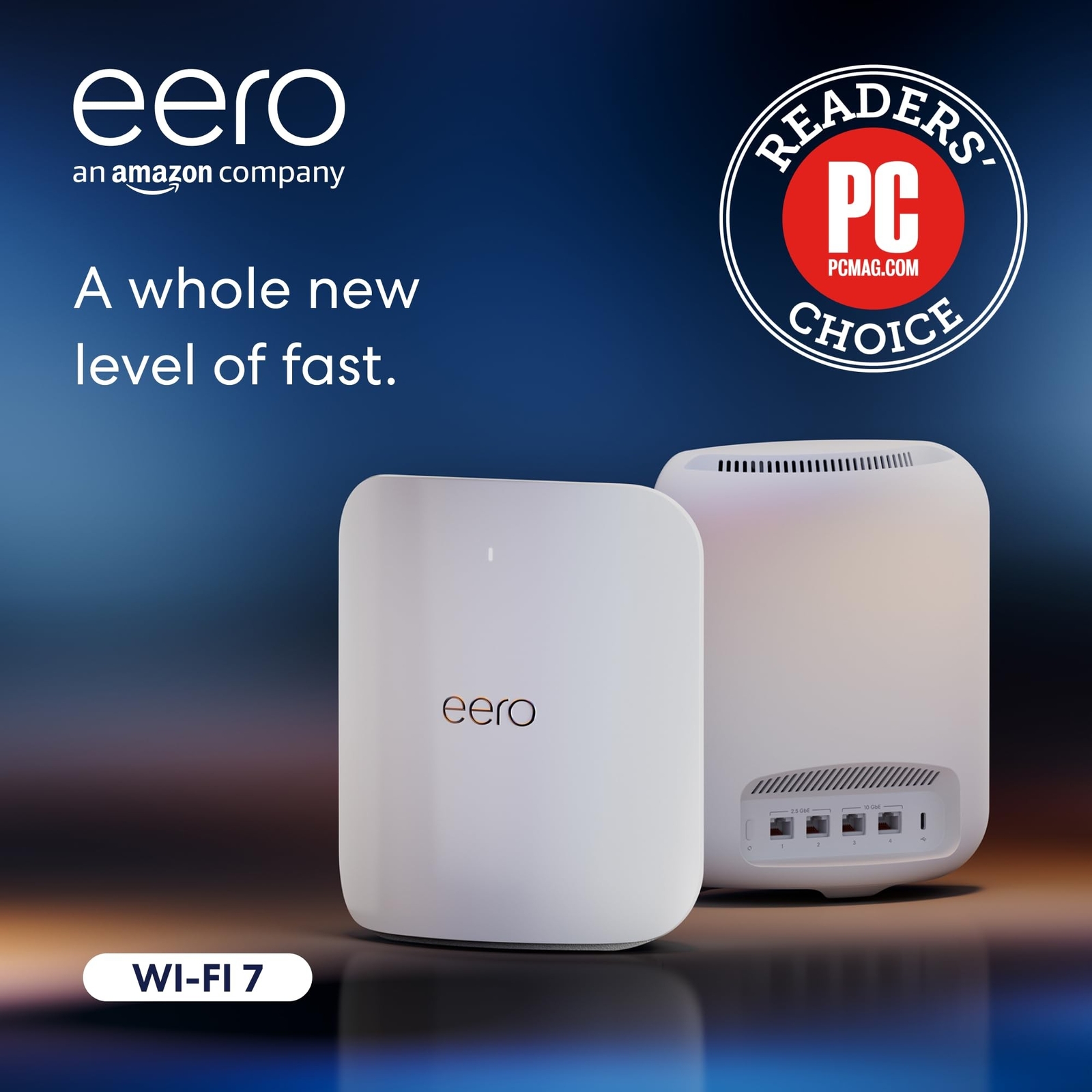 Amazon eero Max 7 mesh wifi router | 10 Gbps Ethernet | Coverage up to 5,000 …