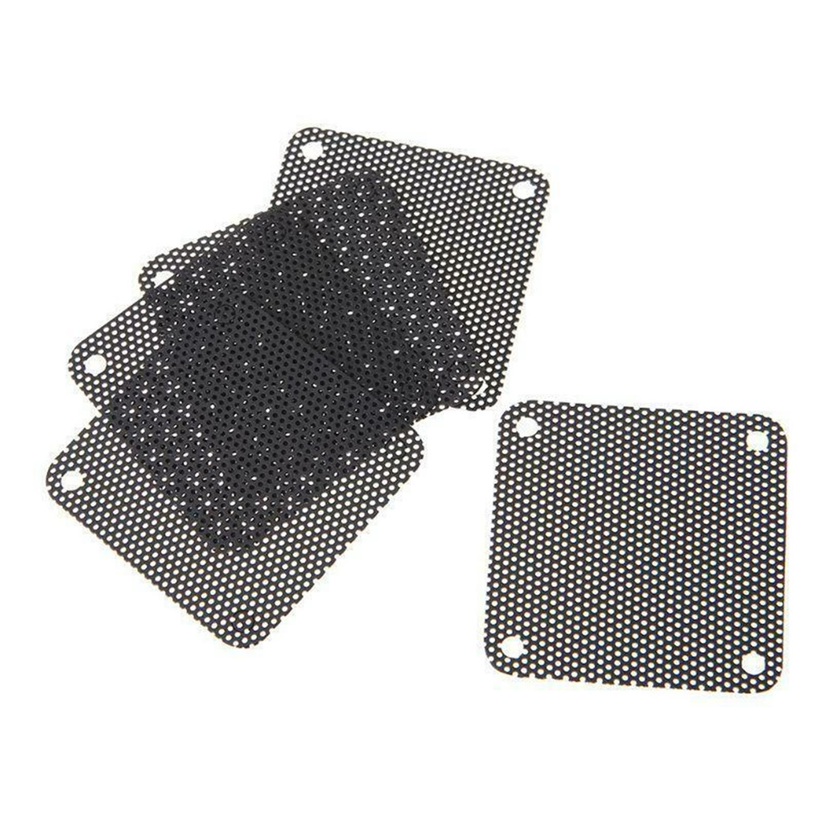 20pcs 40mm PVC Fan Dust Filter PC Dustproof Case Cuttable Computer Mesh Cover