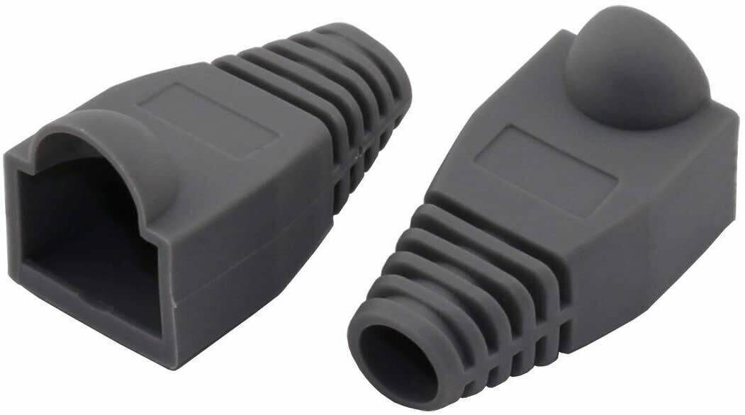 RJ45 Strain Relief Boots for Cat5/Cat5e/Cat6 Ethernet Cable Plug Multipack LOT