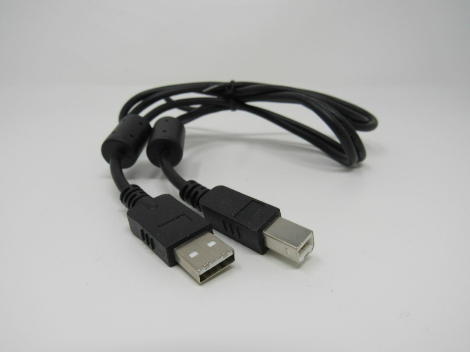 Standard USB A Plug to USB B Plug Cable 55 Inches Male