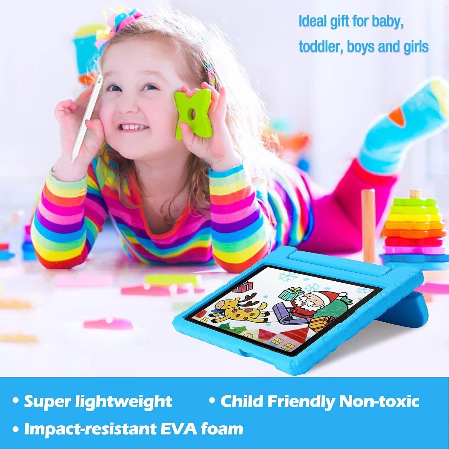 Kids Tablet Case Stand Shockproof Cover For Samsung Galaxy Tab A7 Lite 8.7″2021