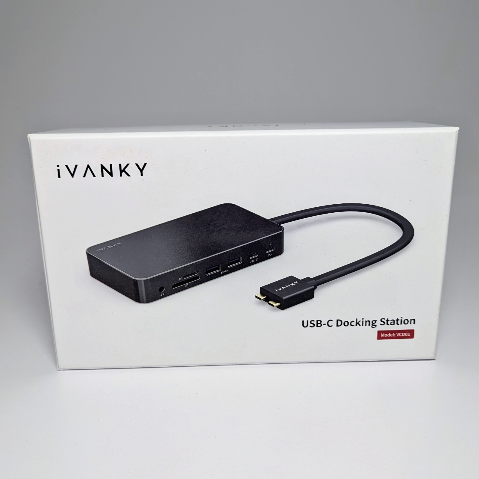 iVANKY USB-C Docking Station Model VCD01 96W 4K 60HZ Used Tested Complete