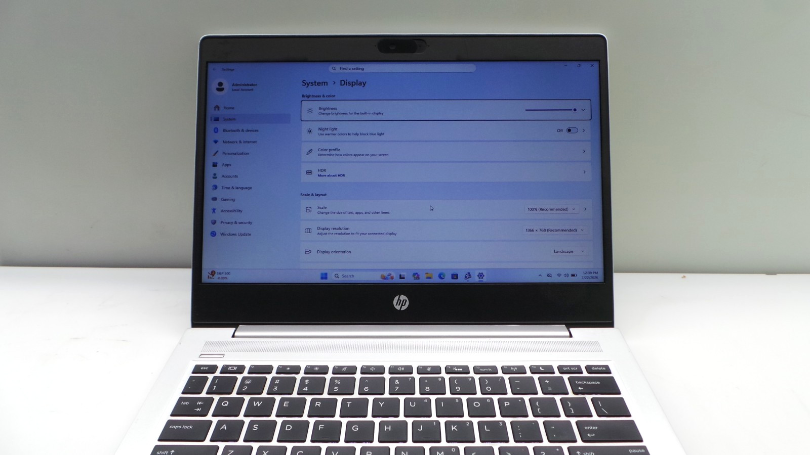 HP ProBook 430 G7 | 14″ | i5-10210U 1.60GHz | 8GB RAM 256GB NVMe | WIN 11 PRO