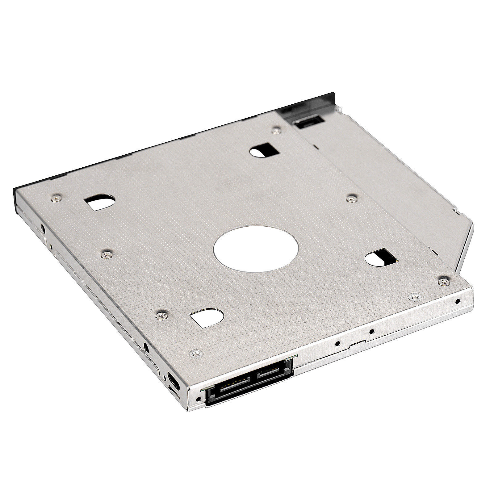 12.7mm HDD Caddy 2.5in SATA SSD Case for Laptop Second Hard Drive Internal Tray