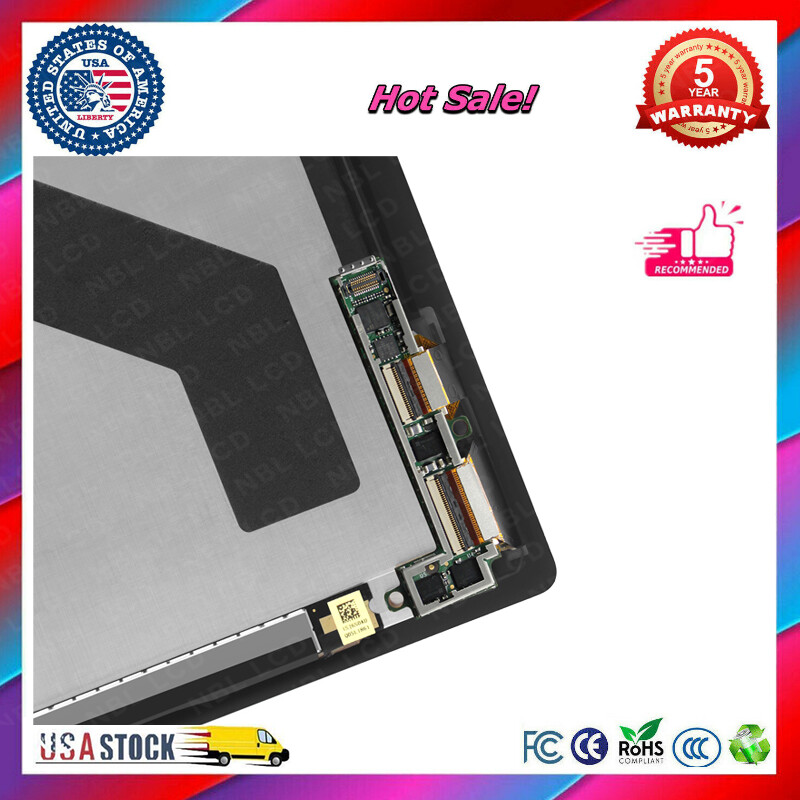 2736×1824 LCD Touch Screen for Microsoft Surface Pro 5 Digitizer 12.3″ Display