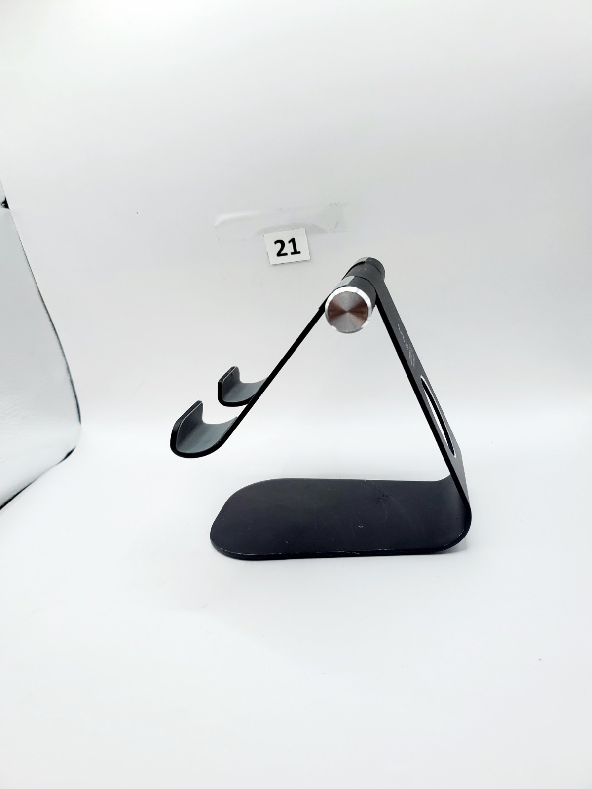 Tablet/Phone Stand – Steel – Lamicall – Black Adjustable Tablet Holder