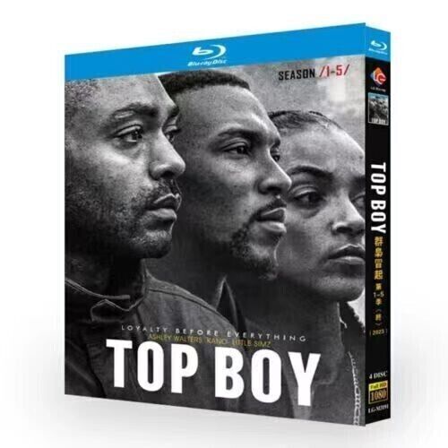 TOP BOY:Season 1-5 Series 4 Disc New Sealed Box Set