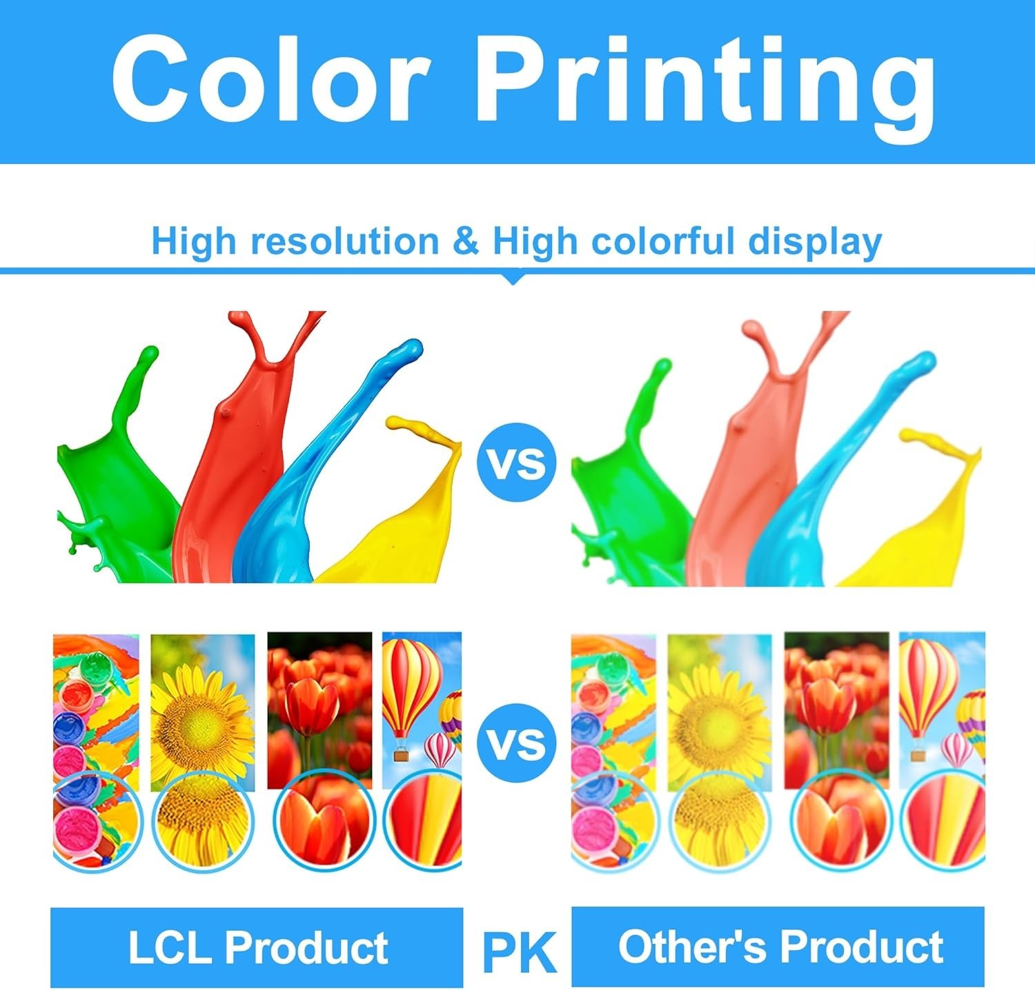 TCT 4PK CLT506L Color Toner Cartridge Set For Samsung CLP-680 CLX-6260 series