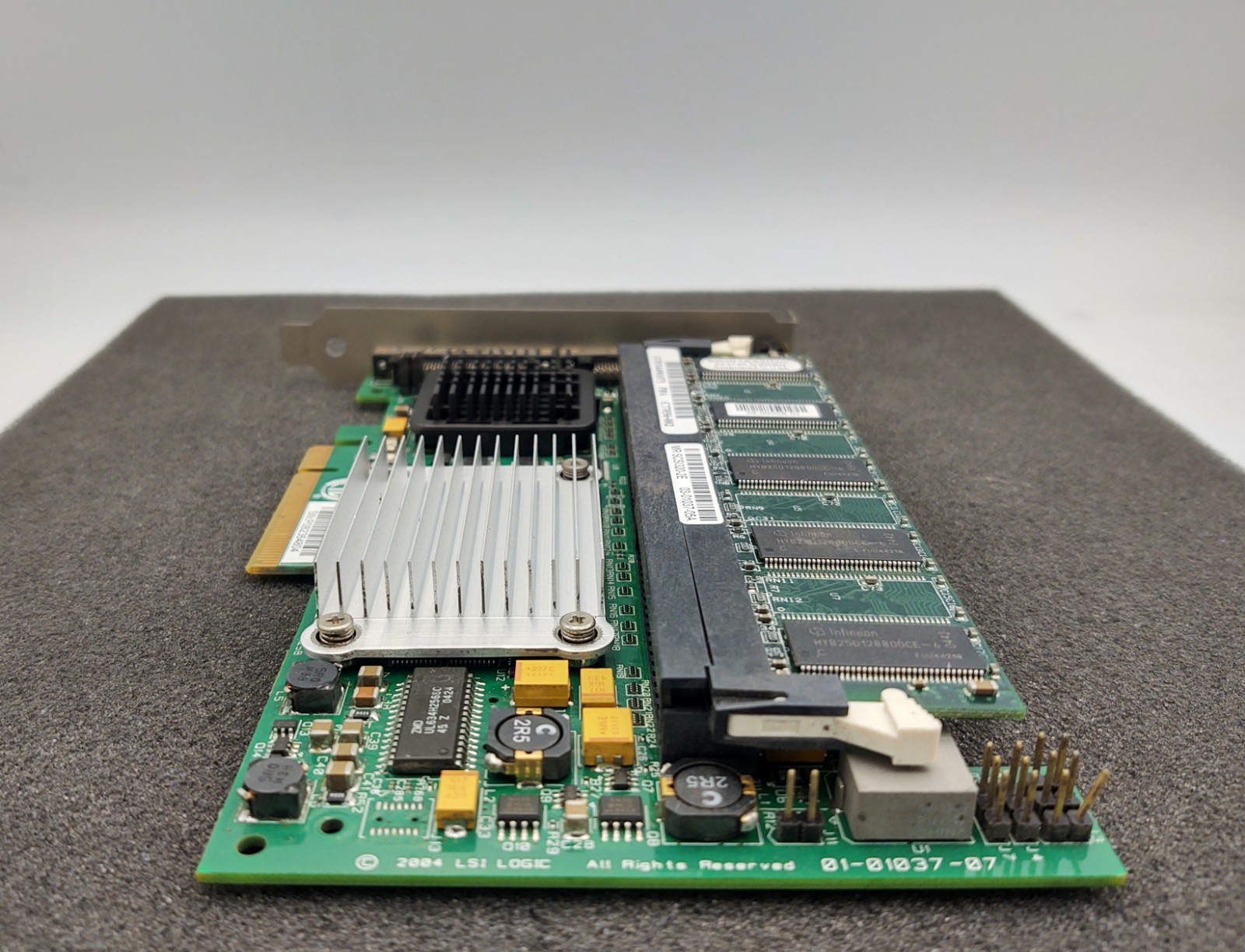 Raid LSI LOGIC 01-01037-07 DELL X6847 U320LVD 2-CH SCSI RAID PCIE CONTROLLER