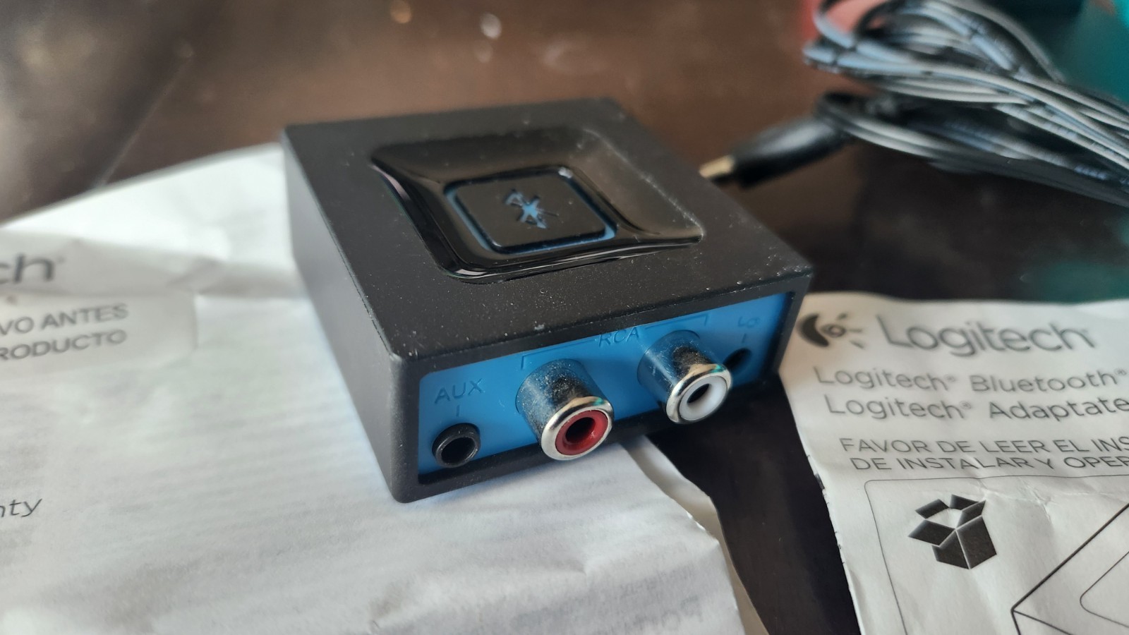 Logitech S-00144 / 980-000910 / 880-000451 Bluetooth Audio Adapter for Speakers