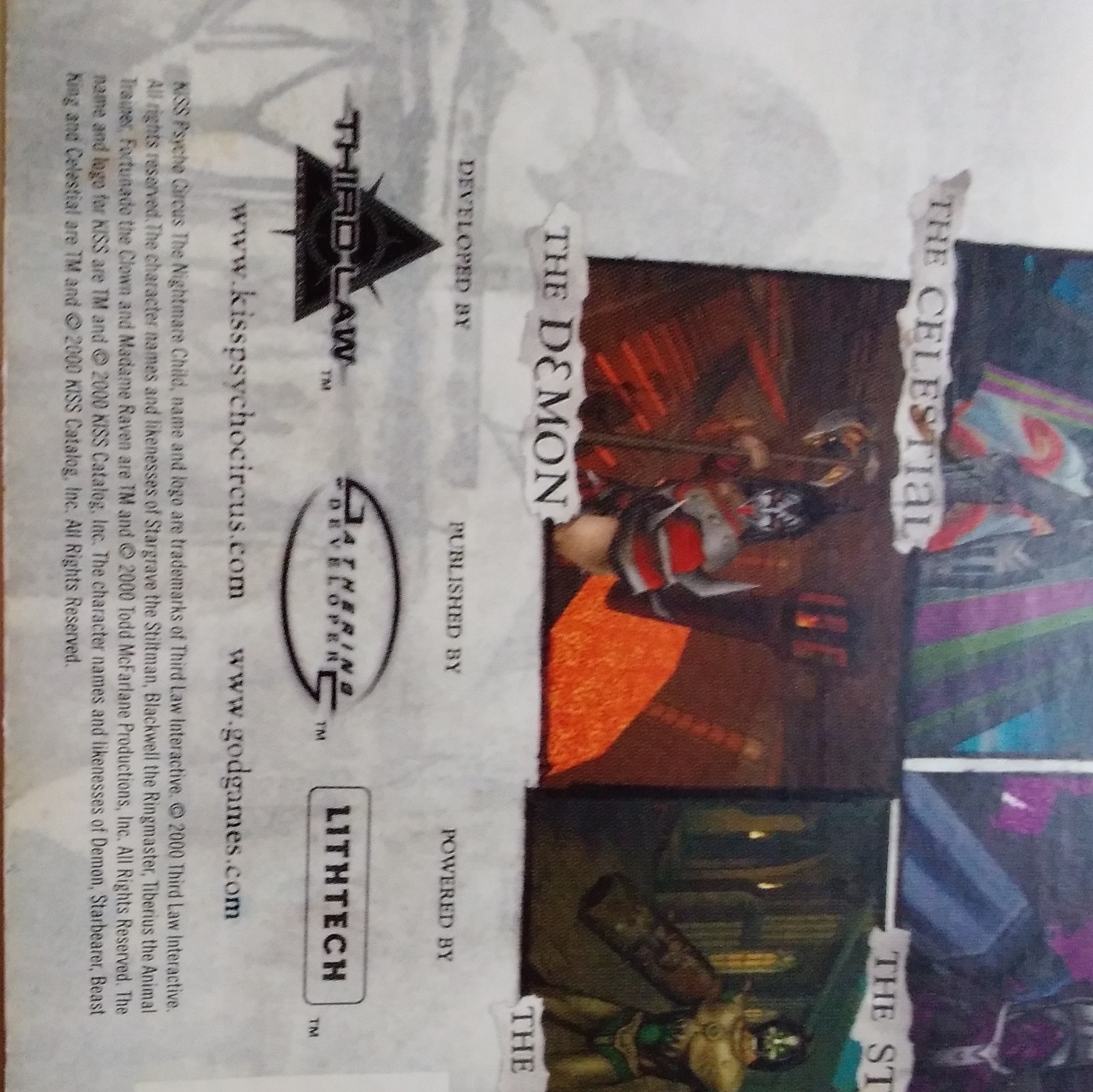 KISS 2-PC CD-ROM Lot: Psycho Circus Nightmare Child + Heavy Metal 2000 Win/Mac