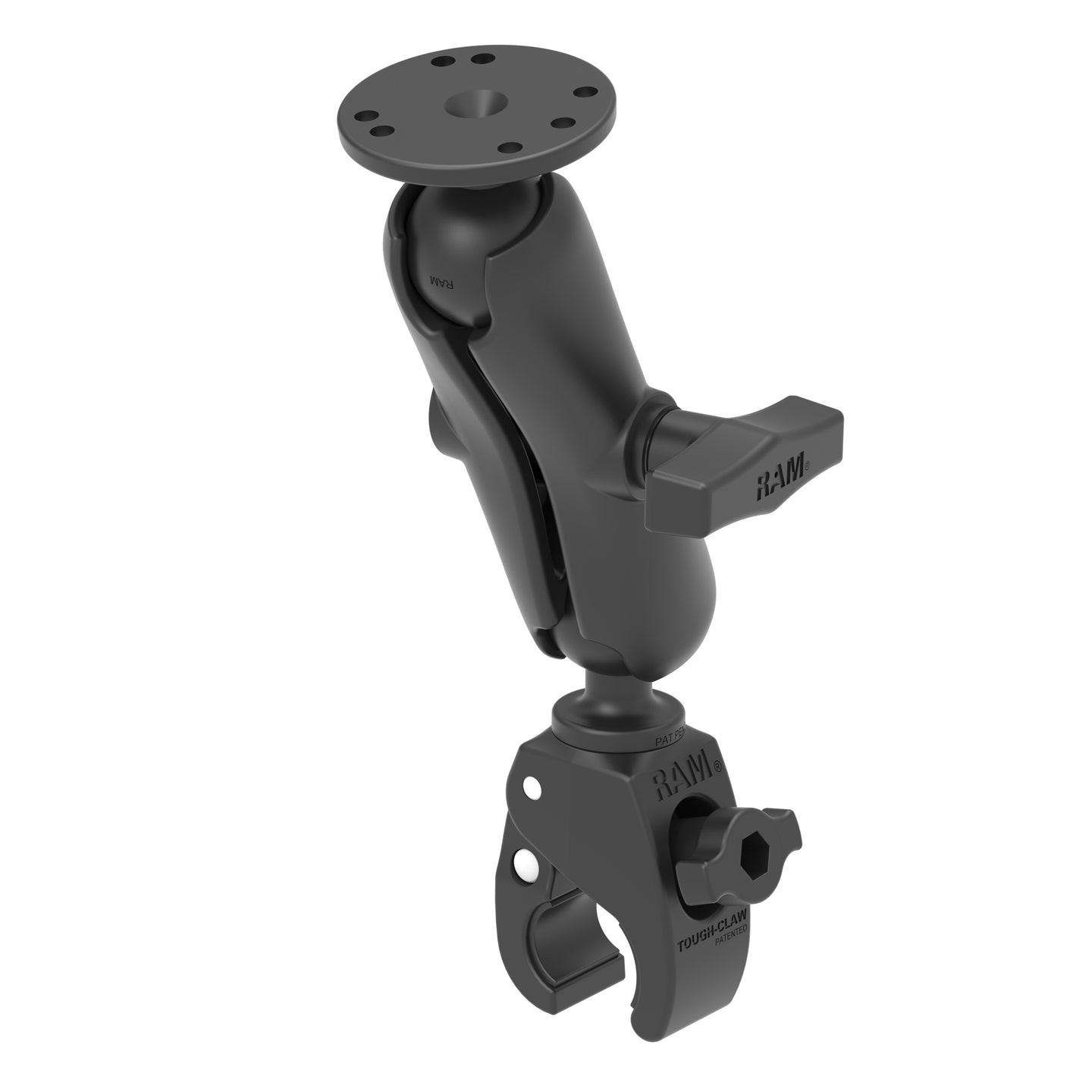 RAM-202-400 RAM Tough-Claw Small Clamp Mount with Round P…