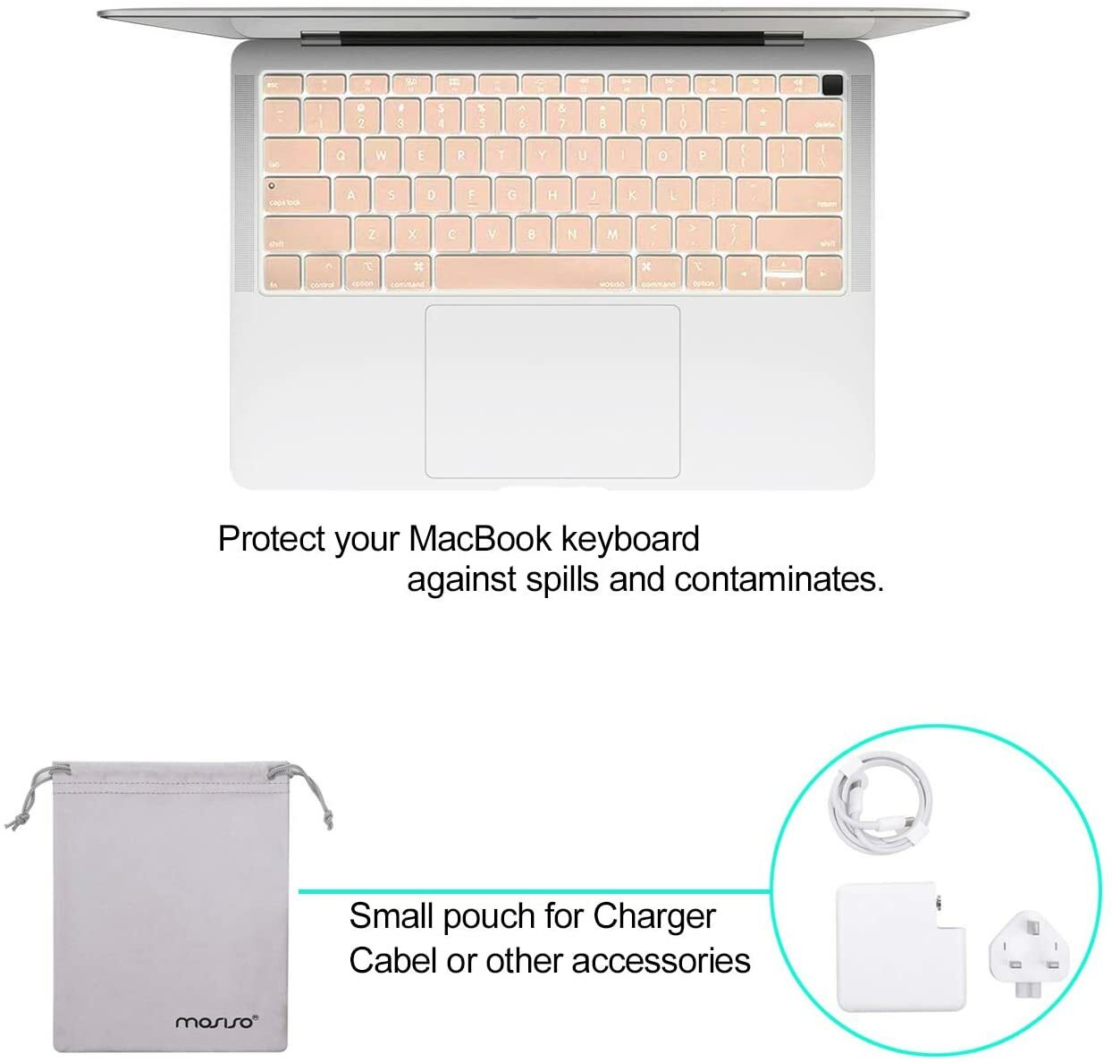 Hard Shell Cover For MacBook Air 13 inch Case 2020 2019 2018 A2337 A2179 A1932