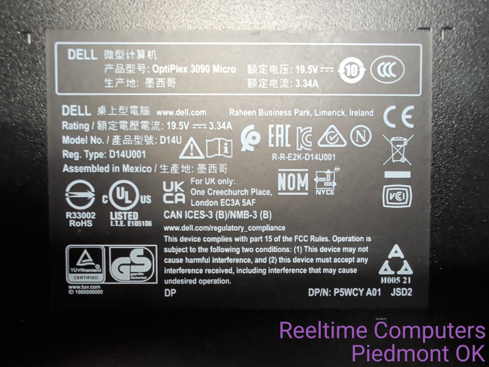 Dell OptiPlex 3090 Micro i5-10500T 16GB RAM 256GB SSD Win 11 Pro