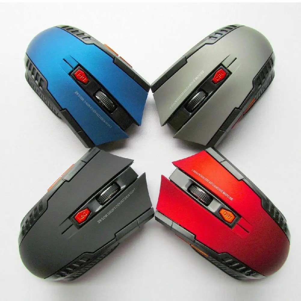 2.4GHz Wireless Optical Mouse &USB Receiver Adjustable DPI for PC Laptop Desktop