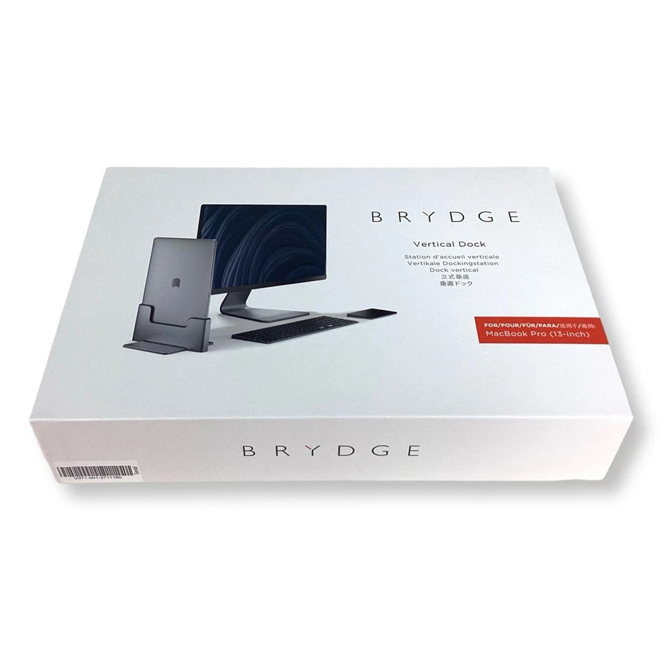 New Sealed Brydge BRY13MBP Laptop Vertical Dock Stand for Apple Macbook Pro 13″