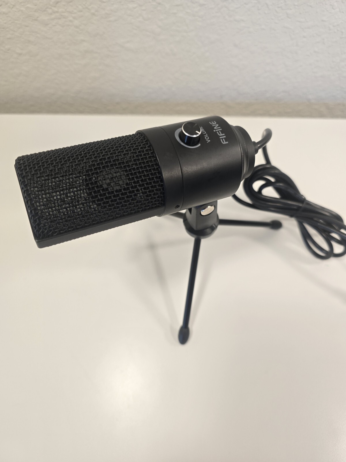FIFINE USB CONDENSER MICROPHONE | K669B | BLACK