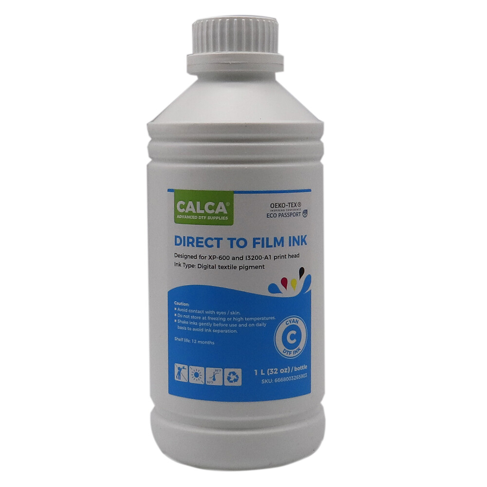 CALCA Direct to Transfer Film Ink for Epson Printheads 1L / Bottle, DTF Inks