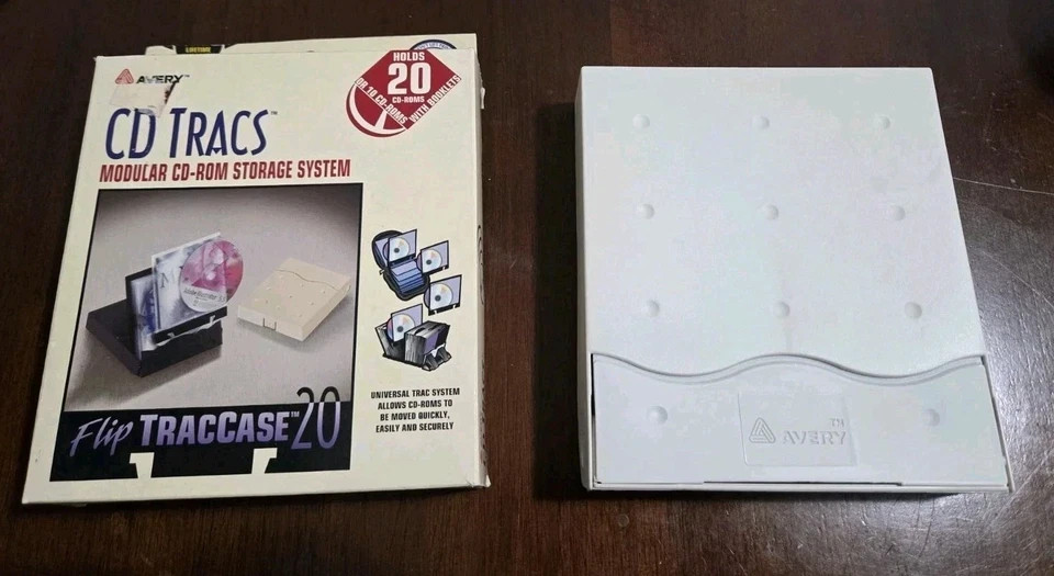 Lot of 3 CD Cases, Laserline Avery CDProjects 20, 24, 40 Discs DVD CD Games