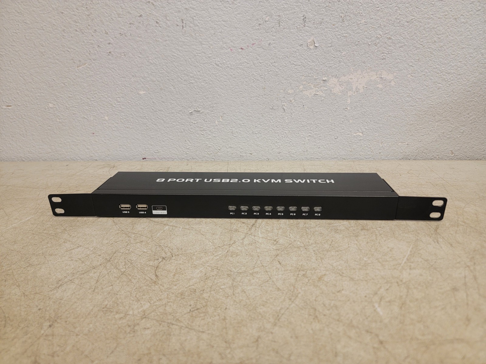 8 Port Manual USB KVM Switch Share Keyboard Mouse Monitor PC Selector Cable