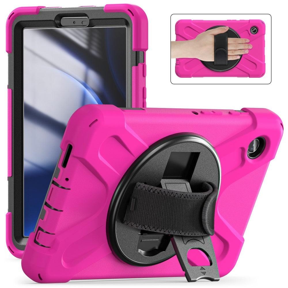 for Galaxy Tab A9+ 11 Case / Samsung Tab A11 Plus 11 cover PC+Silicone – Black