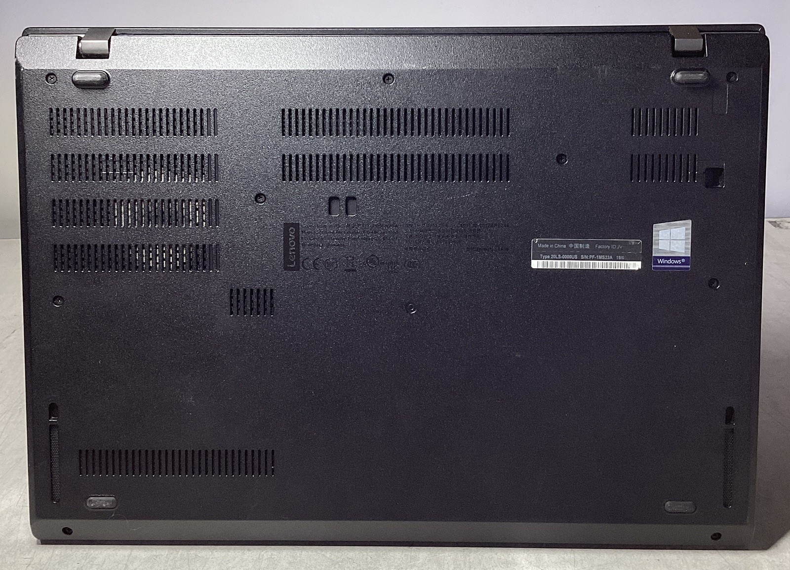 Lenovo ThinkPad L480 Intel i5-8250U @ 1.60GHz 16GB RAM 256GB HDD