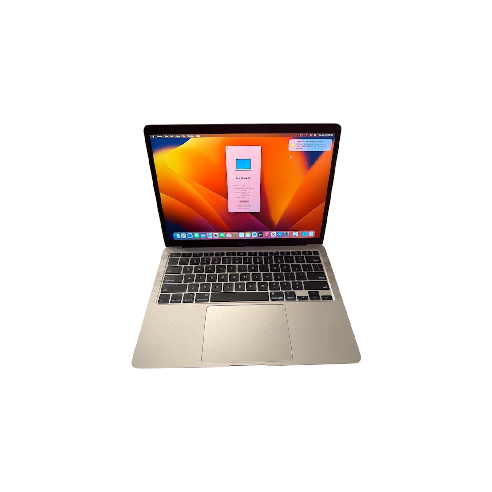 Apple MacBook Air 13″ 2020 A2179 i3-1000NG4 1.1GHz 256GB SSD 8GB Silver