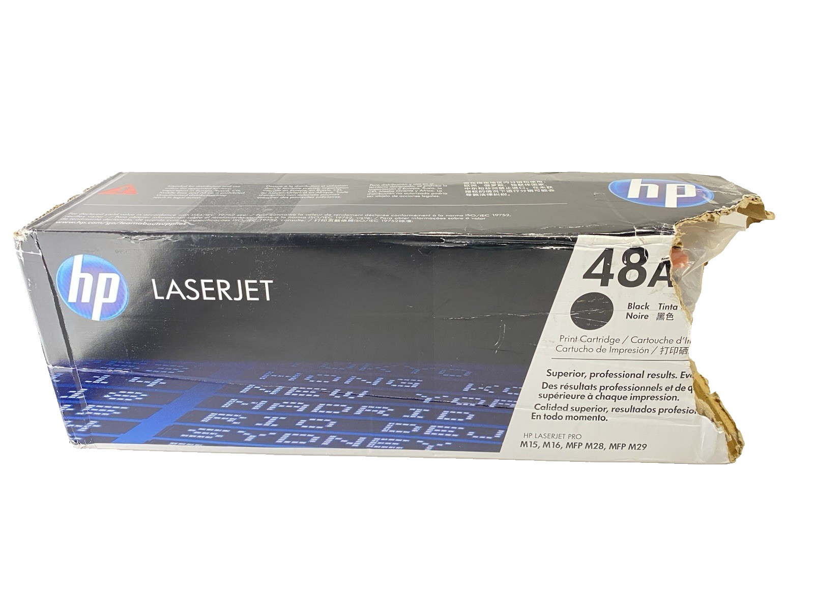 HP Laserjet Printer M15 M28 M29 Black Toner Cartridge 48A – CF248A Genuine