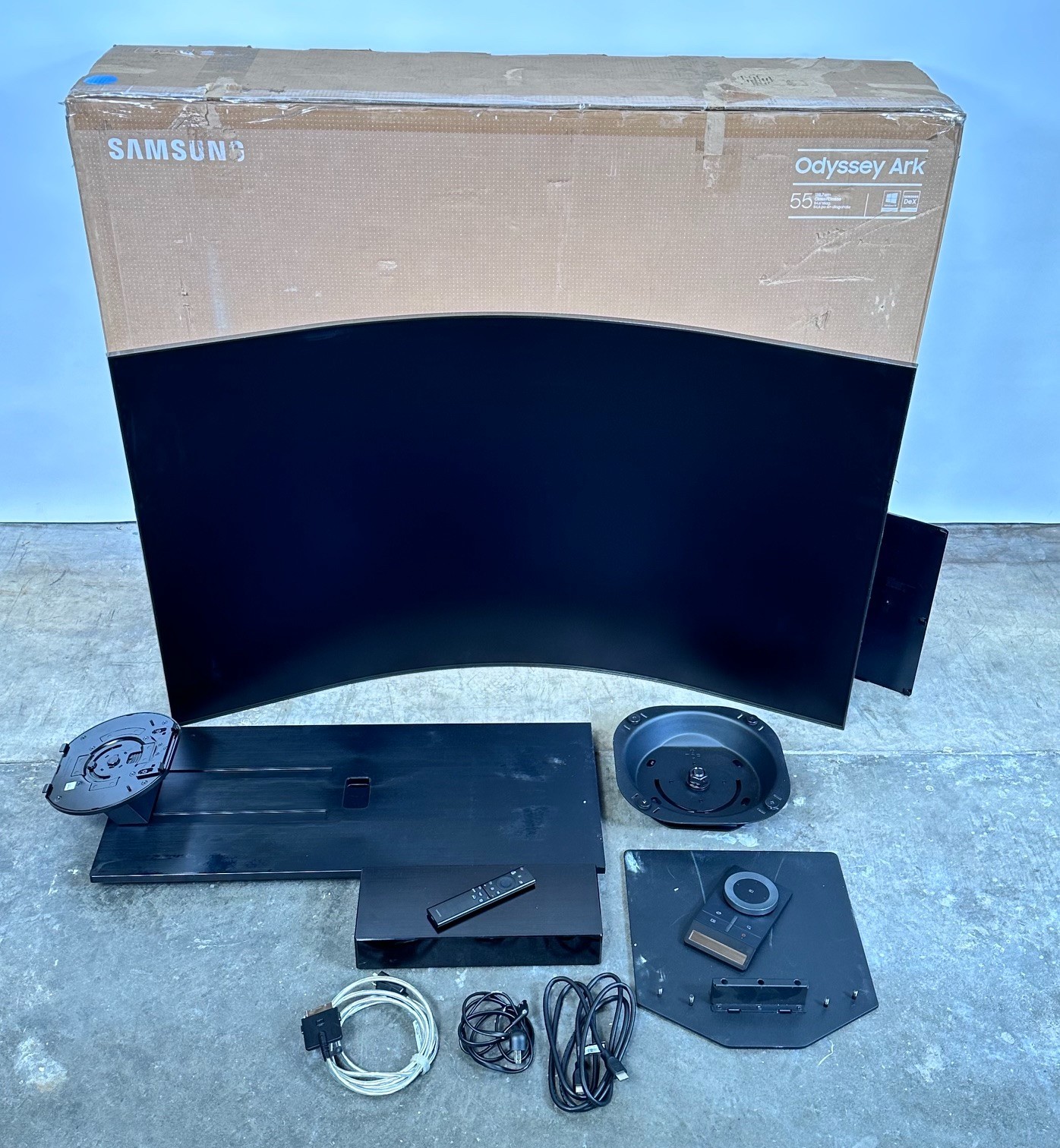 Samsung Odyssey Ark S55BG970NN 55″ 4K UHD VA LED Curved Gaming Monitor Black