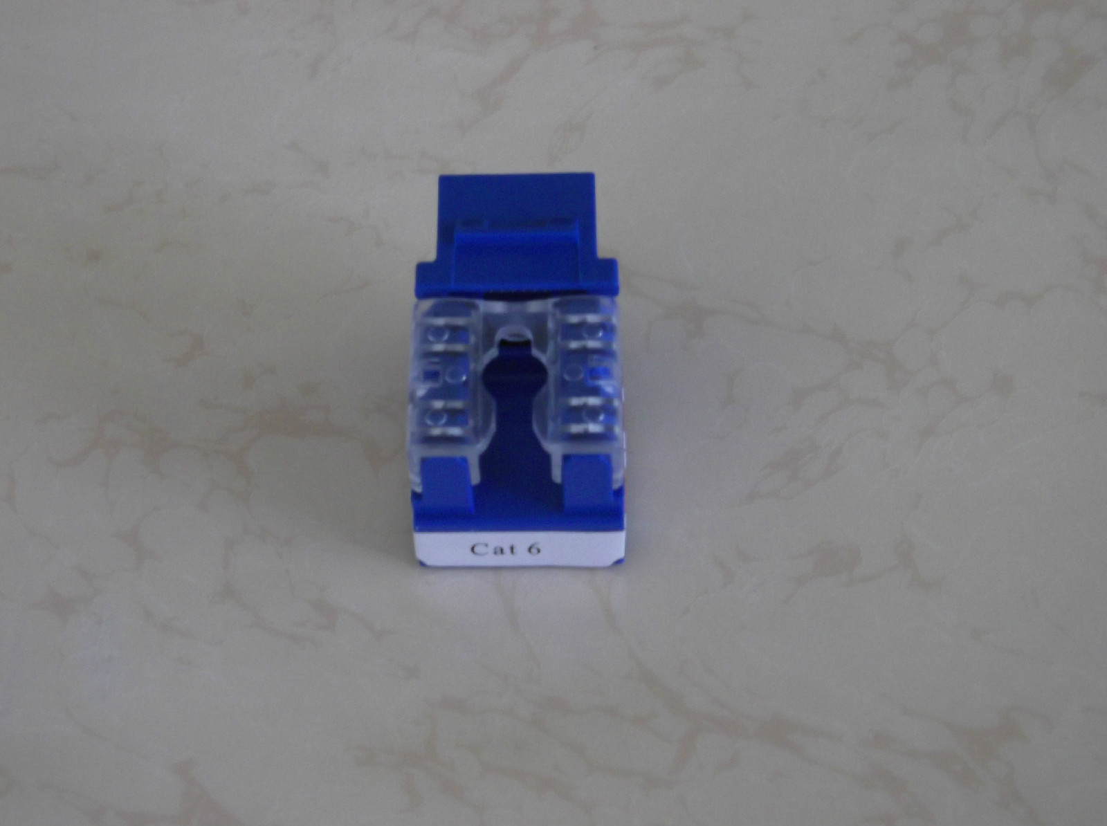 Cat6 Keystone Jacks in Blue 12 Pcs Pack Tuff Jacks Lifetime Warranty