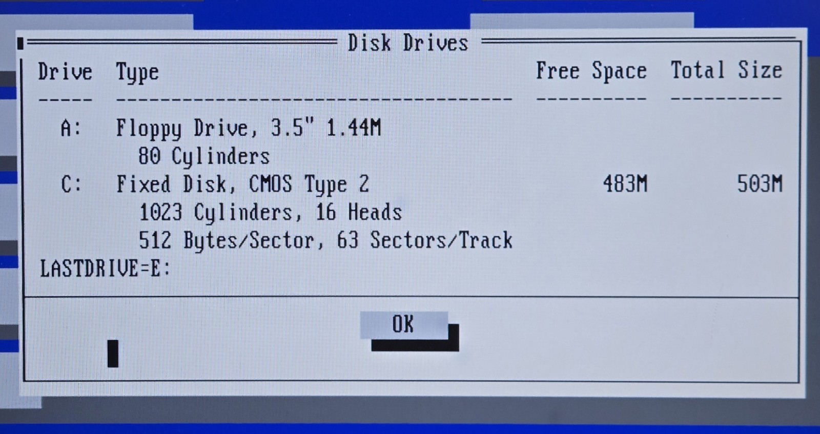 Vintage 486 DOS Windows 3.1 Computer 3.5 FD Sound Blaster 16 ISA Retro Gaming!
