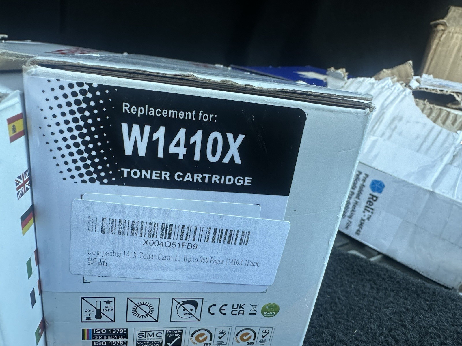 W1410X High Yield Black Compatible Replacement For HP 141A W1410A 141X W1410X