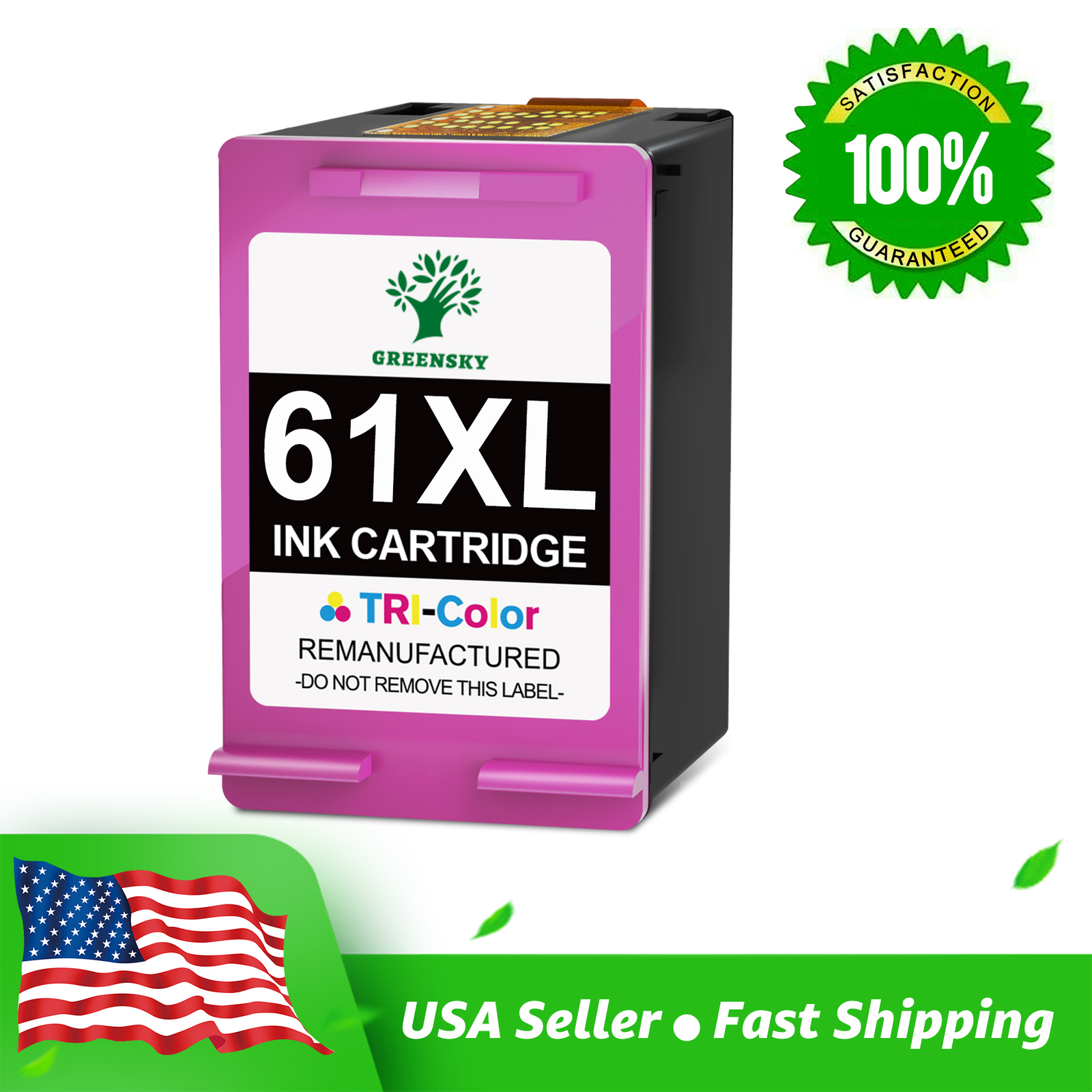 61XL 61 XL Ink Cartridge pk for HP ENVY 4500 4502 4505 5530 5535 Deskjet 2540