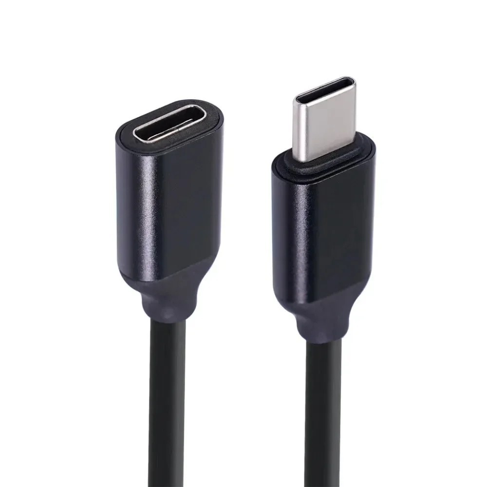 USB C Data Cables 60W Type-c Extension Cord Type-c Male To Female 3A Extension