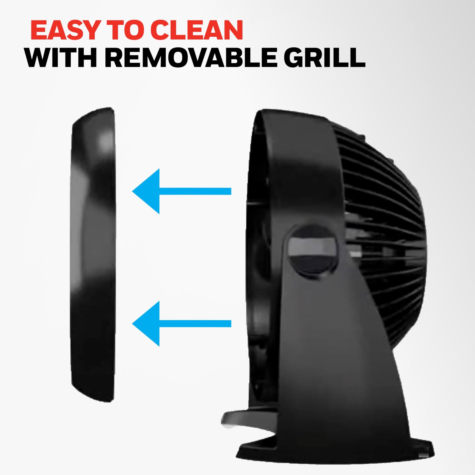 Honeywell TurboForce Air Circulator, Small Tabletop Fan, Quiet Small, Black