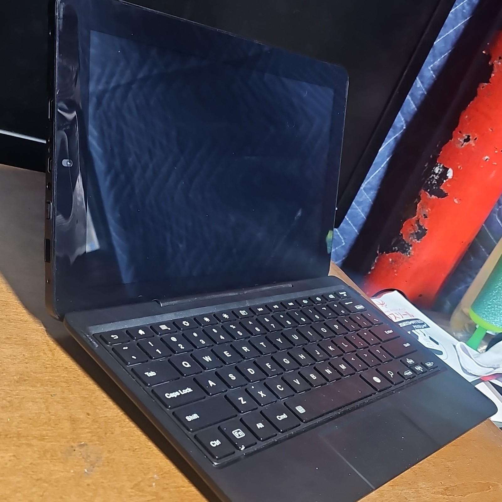 RCA Tablet/Laptop Convertible Black Built-In Keyboard & Front Camera