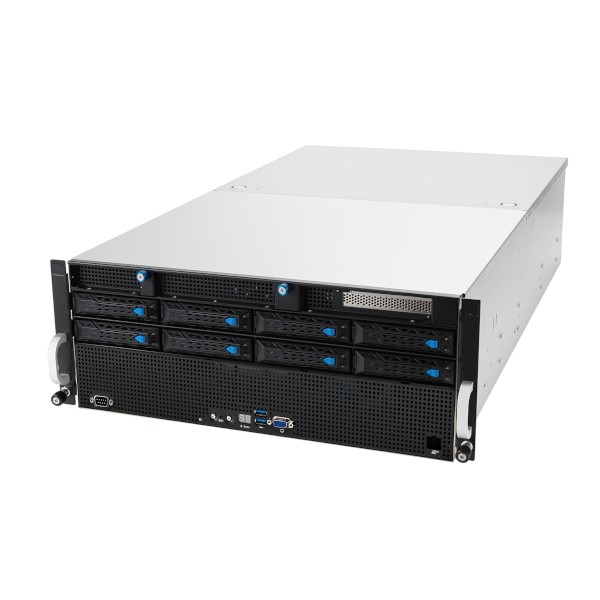 Asus ESC8000A-E11 4U 8x GPU AI Server 2xEPYC 7763 128-Core 2.45GHz 512GB RAM