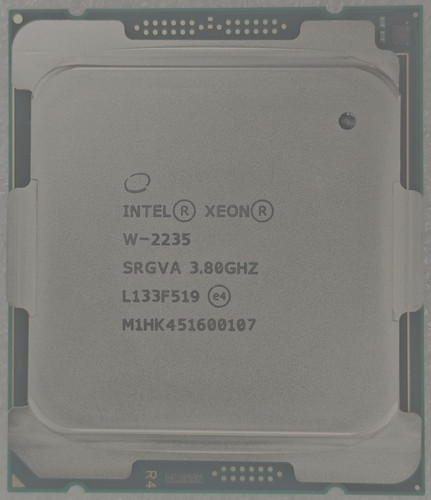 Intel Xeon W-2235 / 6 x 3.80 GHz / 130 W / LGA 2066 / 8.25MB / 8.0GT/s Processor