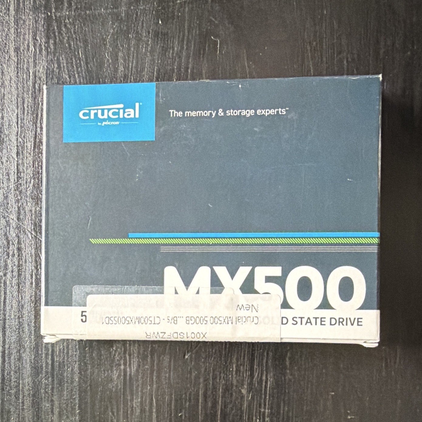 Crucial MX500 500GB 2.5in SATA III Internal SSD 560MB/s CT500MX500SSD1