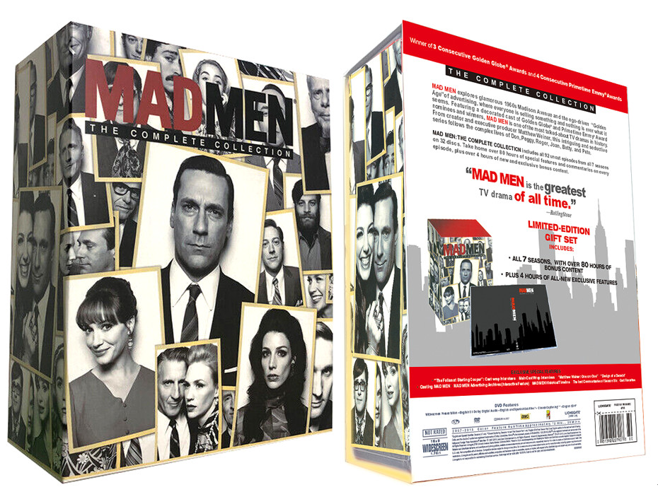 Mad Men: The Complete TV Series Collection (DVD ，32-Disc Box Set)NEW/ Region 1*