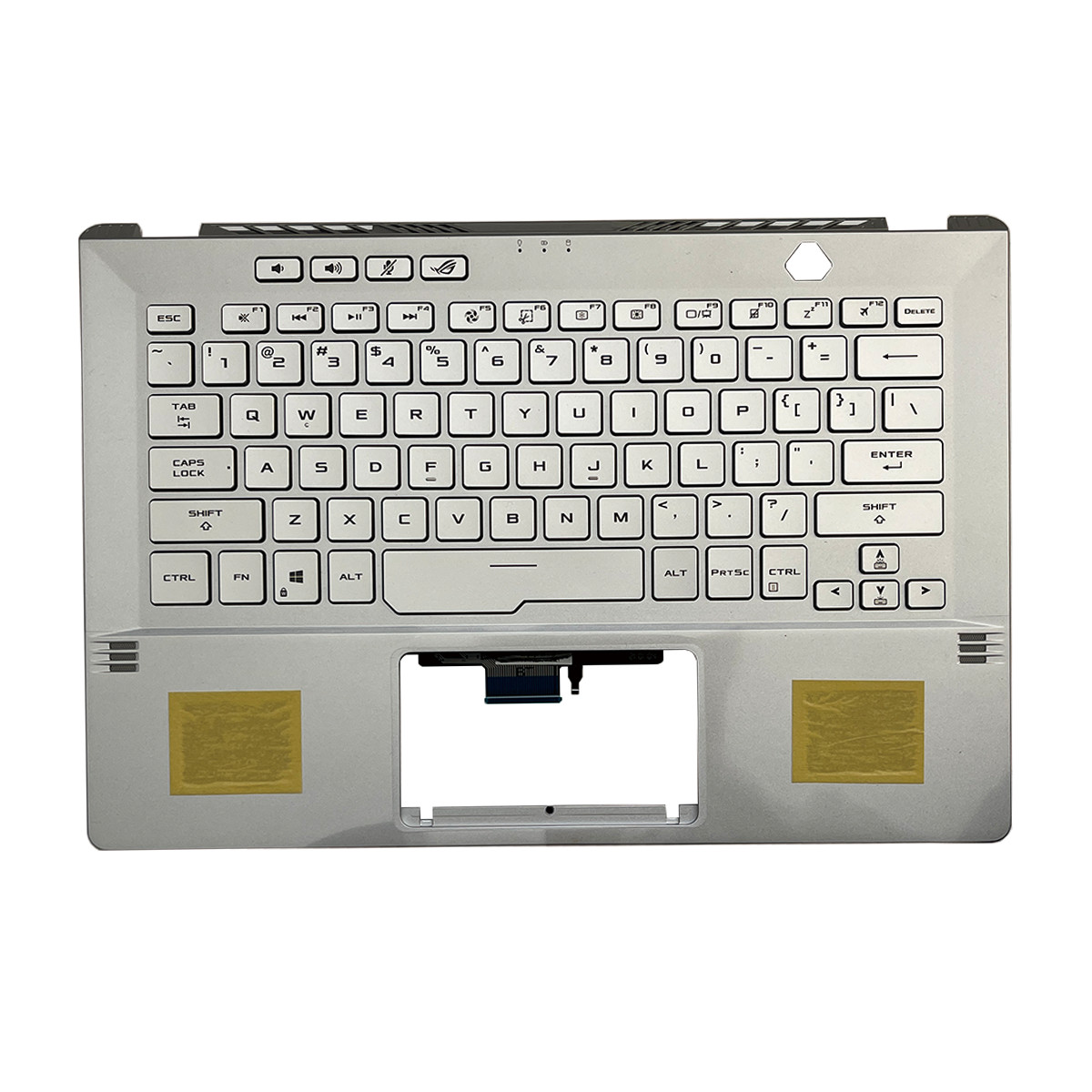 For Asus GA401 GA401I GA401Q GA401U Palmrest Case Backlit Keyboard Silver 14″ US