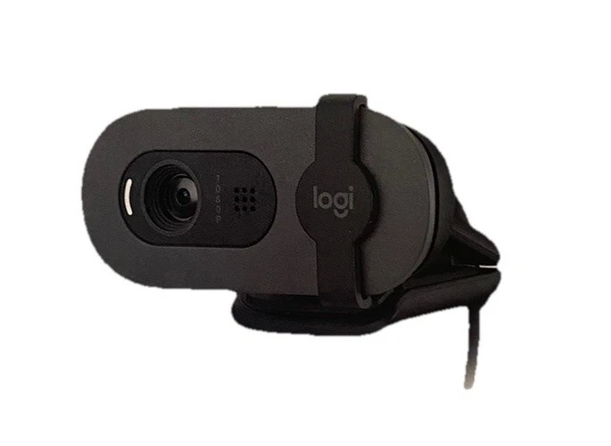 Logitech – Brio 100 1080p Full HD Webcam for Meetings and Streaming – Graphite