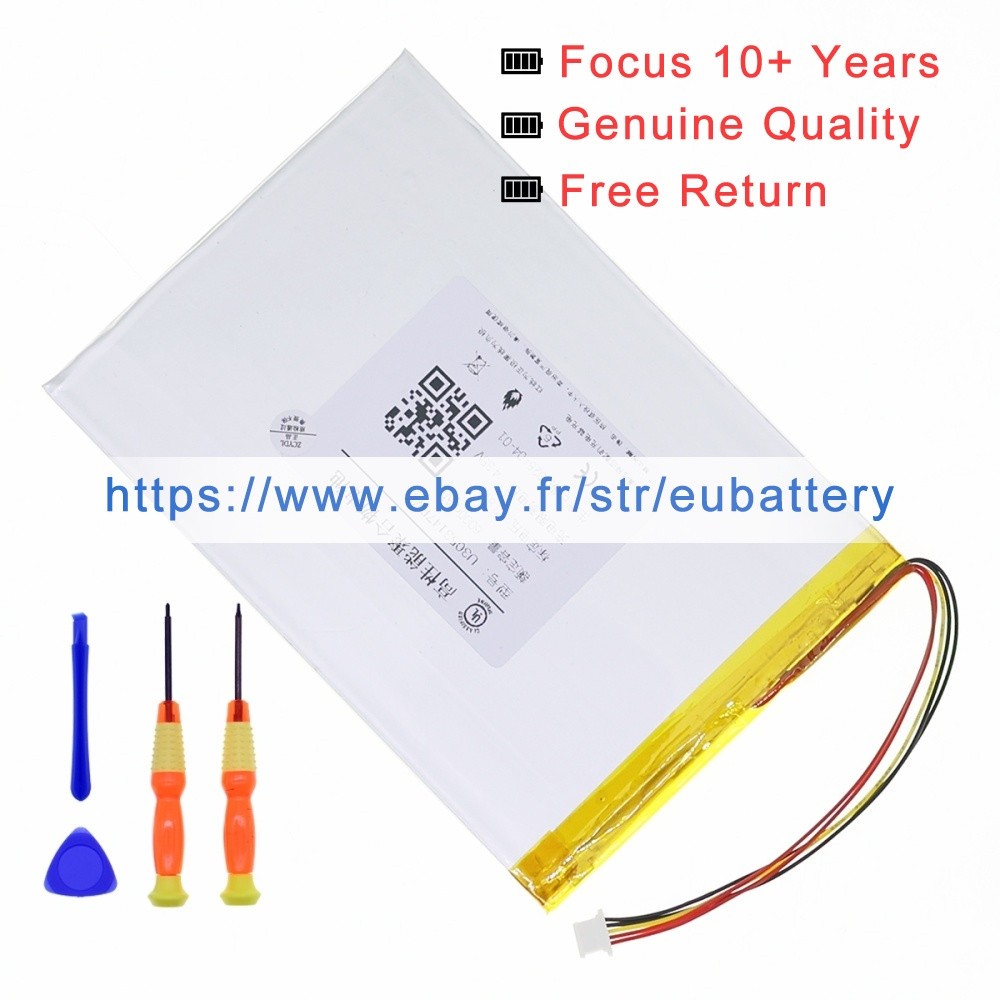 Battery New U3053147PV For Teclast M40 Plus TLC005 Tablet 3.8V 26WH