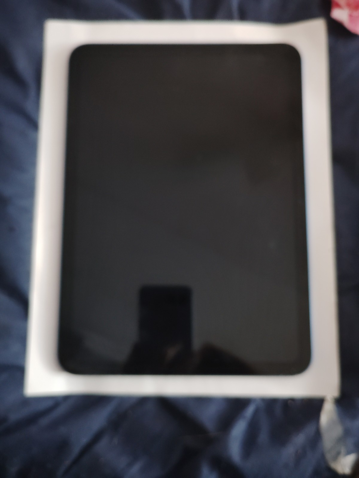 Apple Tablet Blue Color Portable Device Lightweight Design Sleek Modern Style