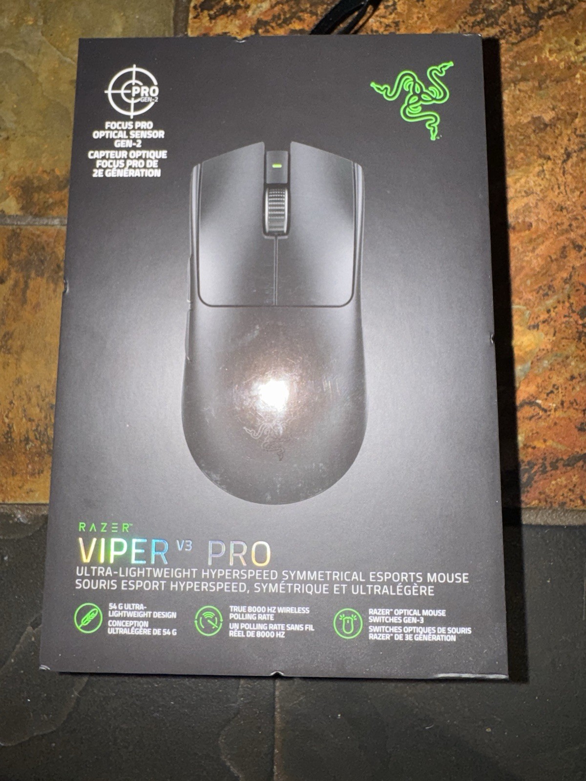 Razer Viper V3 Pro Ultra-Lightweight HyperSpeed Esports Gaming Mouse – Black