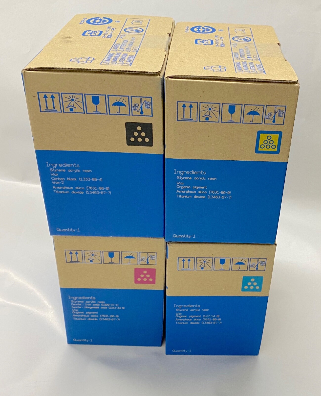 Konica Minolta TNP49 A95W130 A95W230 A95W330 A95W430 CMYK Set of 4 Toners