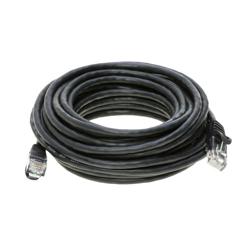 CAT6 Patch Cable 500mhz Ethernet Internet Network Router LAN RJ45 UTP BLACK LOT