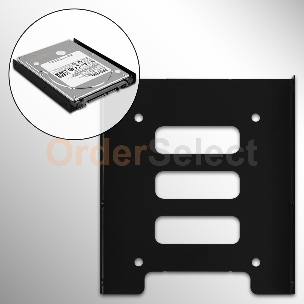 2.5″ to 3.5″ Bay SSD Metal Hard Drive HDD Mounting Bracket Adapter Dock / Tray